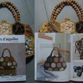 Sac hexagones au crochet et patchwork