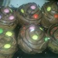  Muffins au chocolat et smarties