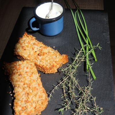 Terrine de carottes aux flocons d'avoine