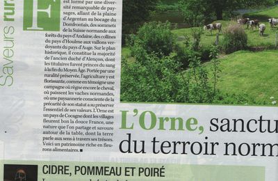 L'ORNE, sanctuaire du terroir normand: un hymne de Périco Légasse