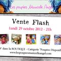 Vente Flash ce soir !!!!