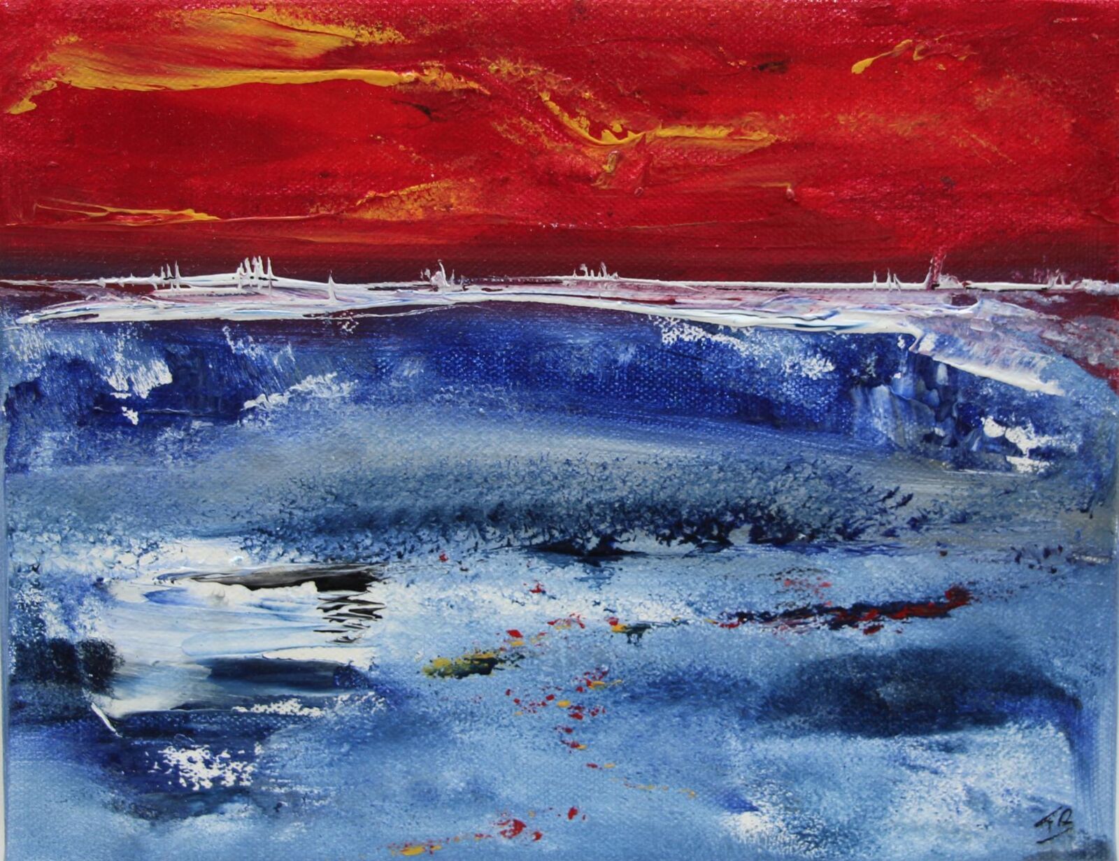 ciel rouge- N°210
