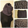 Le snood violet