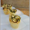 Roses de courgettes