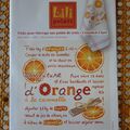 SAL "Confiture d'Orange de LILI POINTS Objectif 9