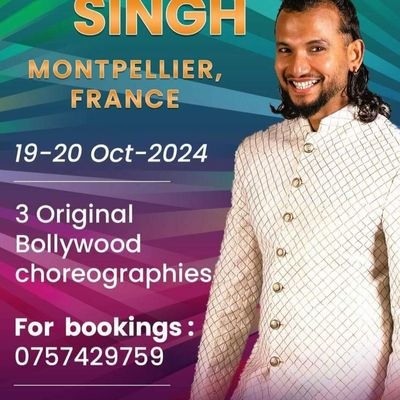 Stages BOLLYWOOD avec le grand danseur indien SUNNY SINGH 