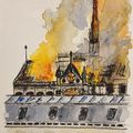 Notre belle Dame sous les flammes