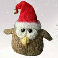 Christmas Owl Decoration 