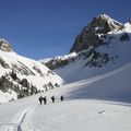 L'office national de la chasse en stage ski rando