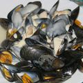 Moules au maroilles