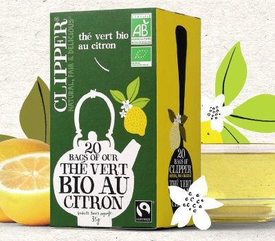 Adieu café... Bonjour thé vert au citron CLIPPER…
