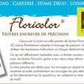 A la une du mois de Novembre : les feutres et les encres Floricolor par Sylvie