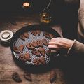 Biscuits fantomes au chocolat