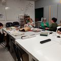 Retour d'atelier : mardi 23/01/2024, Broderie avec Annie