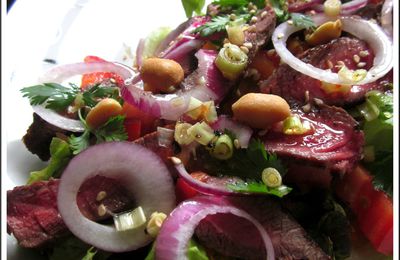 Salade thaïe au boeuf