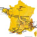 2008, ETAPE 19 , profil de l'étape du 25 juillet entre Roanne et Montluçon.