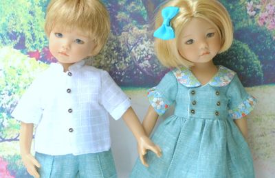 Les jumeaux au mariage d'Eleonore