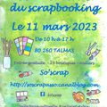 11ème caverne du scrap le Samedi 11 mars 2023 de 10h00 à 17h00 à Talmas (Somme), les 4 dernières boutiques