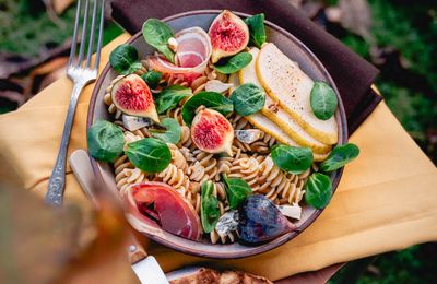 Salade de pates d'automne