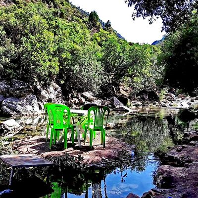 Paysage d'Akchour Maroc 