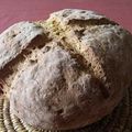 Retour d'Irlande. Soda bread 