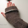 ** DIY ** Mitaines au Knifty Knitter