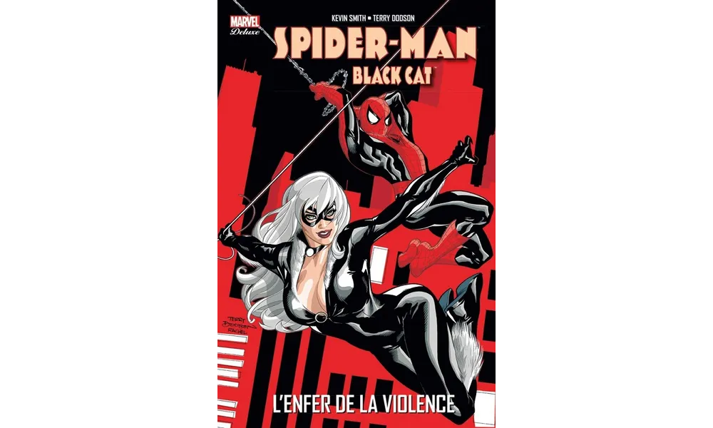Panini Marvel Deluxe Spiderman Black Cat L'enfer de la violence