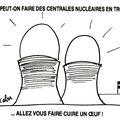 Que peut-on faire des centrales nucléaires... - par Cabu - 4 mars 2015