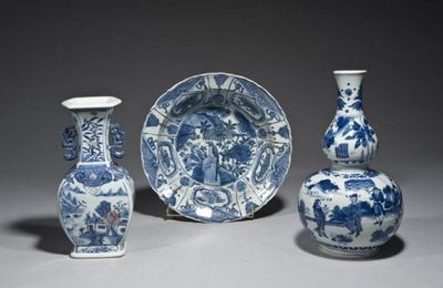 Porcelaines Bleu et Blanc chinois @ Piasa 