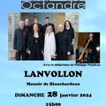 Concert d'OCTANDRE le 28 janvier