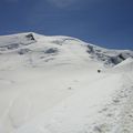 12/07/15 : Alpinisme : Le Mont Blanc (4810m) : voie normale depuis le Nid d'Aigle