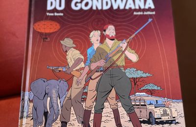 Le sanctuaire du Gondwana, relecture d'une BD d'après les personages d'Edgar P. Jacobs