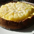 Cheesecake "j'veux du soleil" noix de coco - ananas
