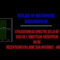 Réglage de l'audio Micro d'un émetteur-récepteur radioamateur en utilisant le spectre BF (websdr...)