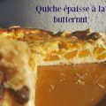 Quiche épaisse à la butternut