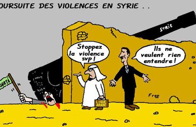 Poursuite  des  violences  en  Syrie . .