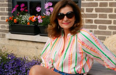 Alma, ma blouse acidulée