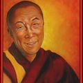 CITATION DE TENZIN GYATSO, LE XIVème DALAI-LAMA