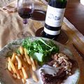 Onglet de boeuf sauce Roquefort
