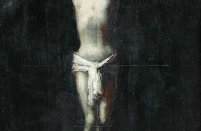 Jean Jacques Henner (1829-1905), Christ en croix.