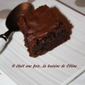 Brownie chocolat noir confiture de lait 