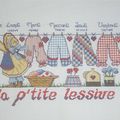 La petite lessive finie