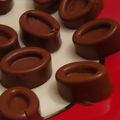 Bouchées onctueuses chocolat-marron-amande