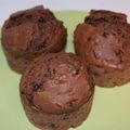 Muffins fondants au chocolat