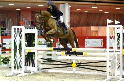 Mahel et son cheval de sport Louis