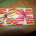 Pochette porte aiguilles origami