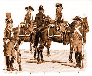 Le mercredi 2 mars 1791 à Nogent : retrait du gardien de la maison des capucins, brigade de maréchaussée.