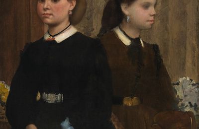 Edgar Degas, The Bellelli Sisters (Giovanna and Giuliana Bellelli), 1865-1866