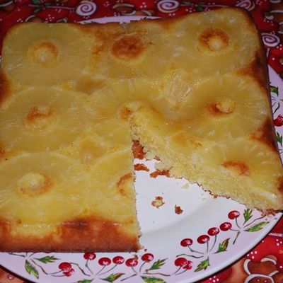 Gateau à l'ananas
