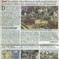 article sur le Midi Libre de l'expo de Montpellier